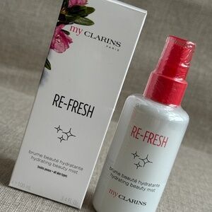 Clarins Re-Fresh Hydrating Beauty Mist 3.4 floz